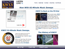 Tablet Screenshot of kwxy.com